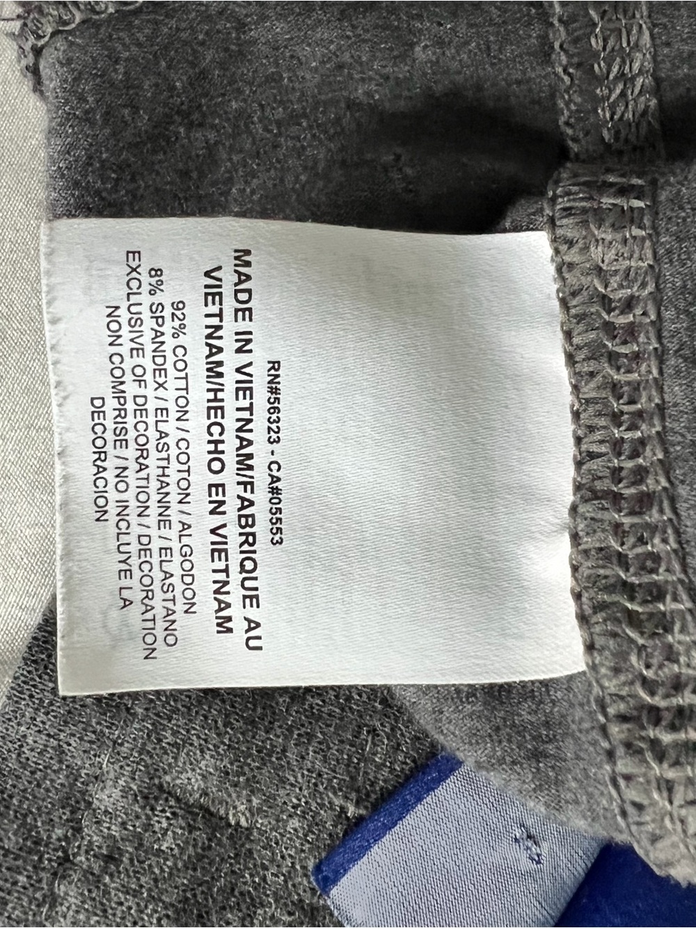 Nike 3/4ths Dark Gray Drawstring Capri Sweatpants - Picture 9 of 10